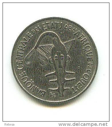 WEST AFRICAN STATES  100 FRANCS  1976 - Central African Republic