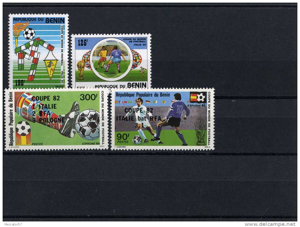 FOOTBALL : 4 Timbres Neufs à Prix D'achat - Other & Unclassified