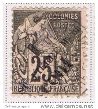 Saint-Pierre & Miquelon:  1891   Yv  37,  Oblitéré, - Usati