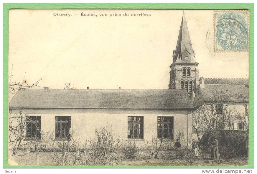 77 OISSERY - Ecole, Vue Prise De Derrière - Otros & Sin Clasificación