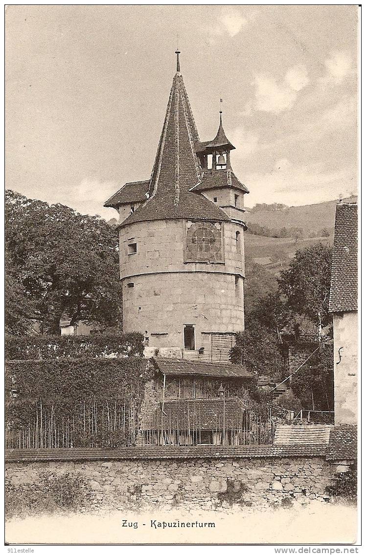 Suisse ,  ZUG - Kapuzinerturm - Zugo