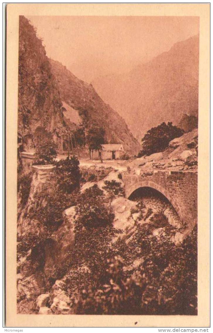 ALGERIE - BOUGIE - Les Gorges Du Chabet - Bejaia (Bougie)