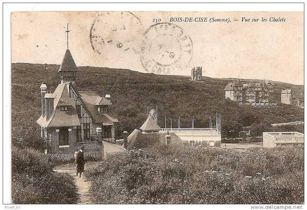 Cpa, Le Bois De Cise, Vue Sur Les Chalets - Bois-de-Cise