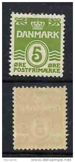 DANEMARK / 1933 - # 210 / 5 O. VERT JAUNE ** / COTE 4.20 EURO (ref T353) - Ungebraucht