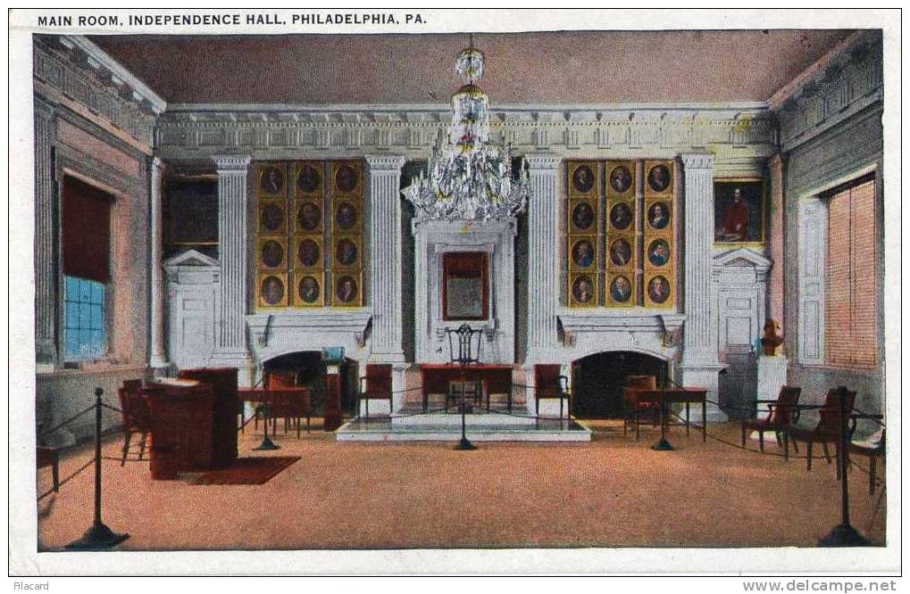 16219   Stati  Uniti,  PA.,  Philadelphia,  Independence  Hall,  Main Room,  NV - Philadelphia