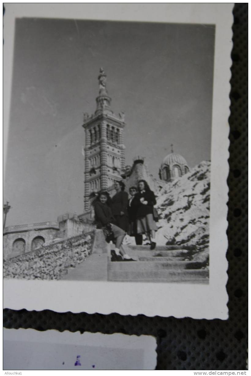 MARSEILLE NOTRE DAME DE LA GARDE >>LE 11-0CT 1936 >>>7 ANCIENNES PHOTOGRAPHIES > - Lieux