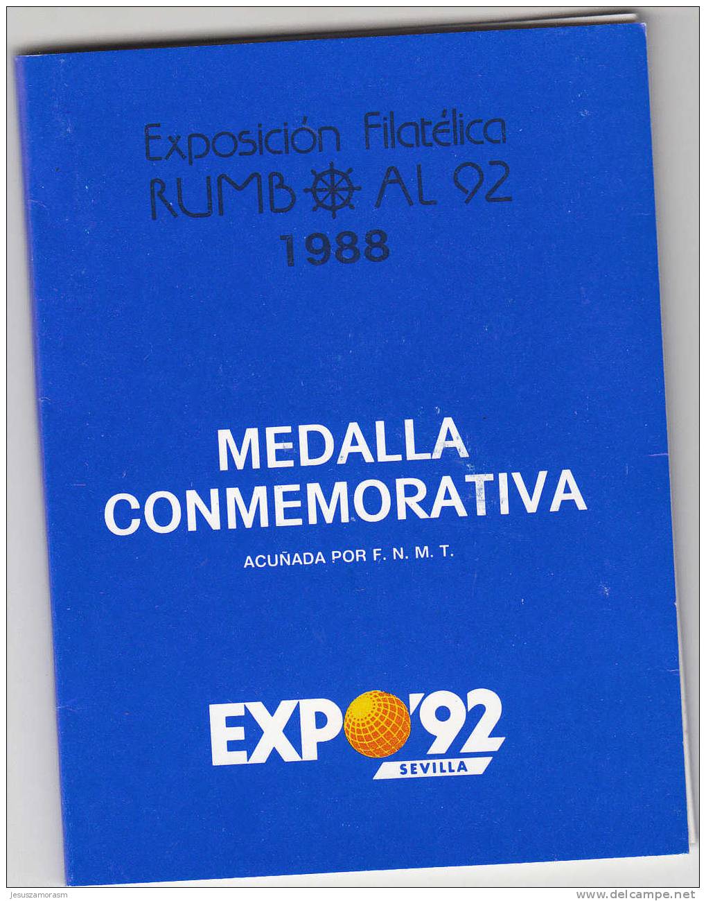 España Medalla Conmemorativa Expo 92 - Otros & Sin Clasificación