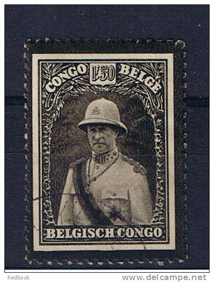 RB 727 - Belgian Congo 1923 - 1f 50c Stamp Fine Used - Death Of Prince Albert - Belgium Interest - Used Stamps