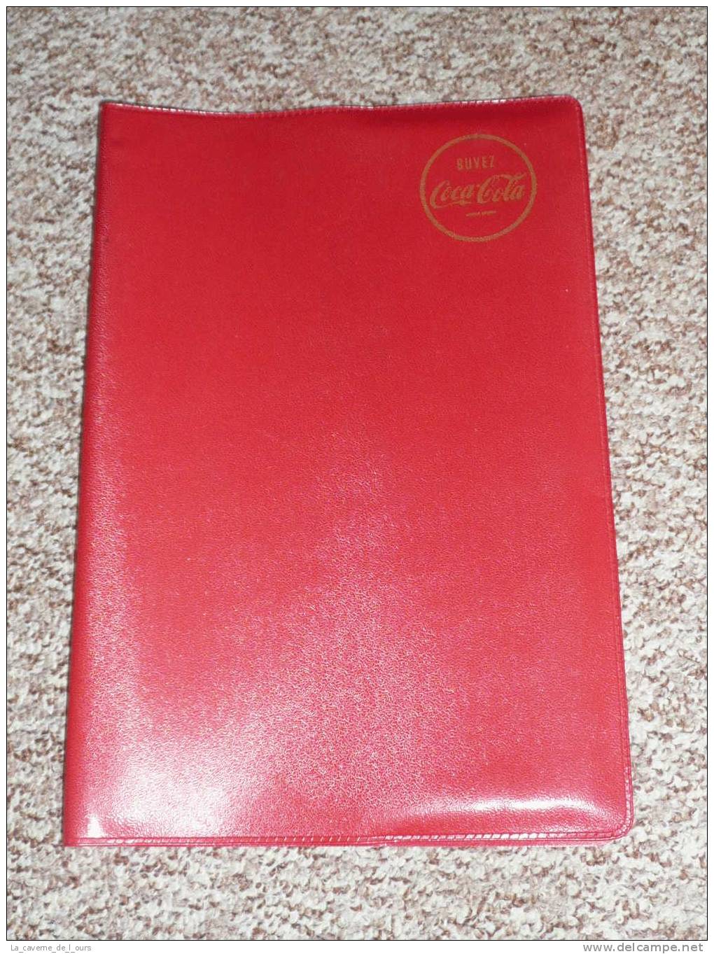 Rare Ancien Protège-cahier Publicitaire En Plastique Pour La Marque COCA-COLA - Book Covers