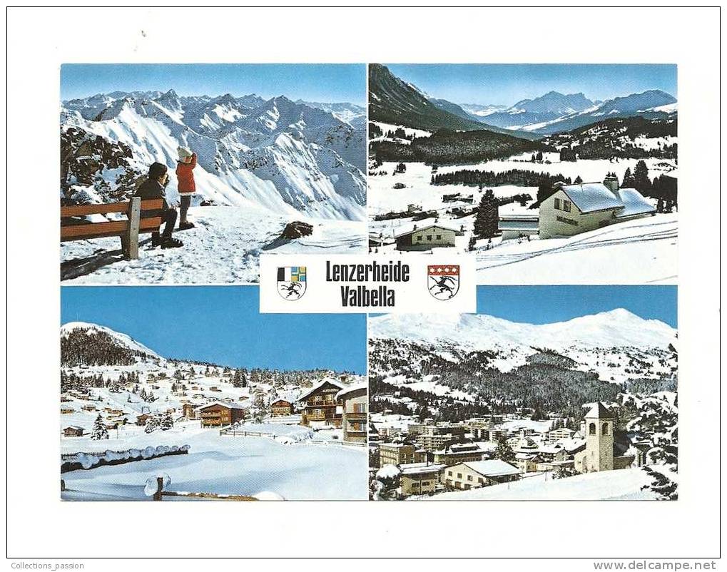 Cp, Suisse, Lenzerheide-Valbella, Multi-Vues - Lantsch/Lenz