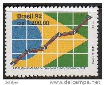 68  -Brasil -1992-Prog. Brasileño De Calidad Y Producción - Ongebruikt