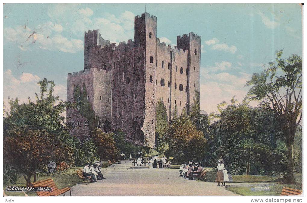 Rochester Castle - Kasteel Na 1905 - Rochester