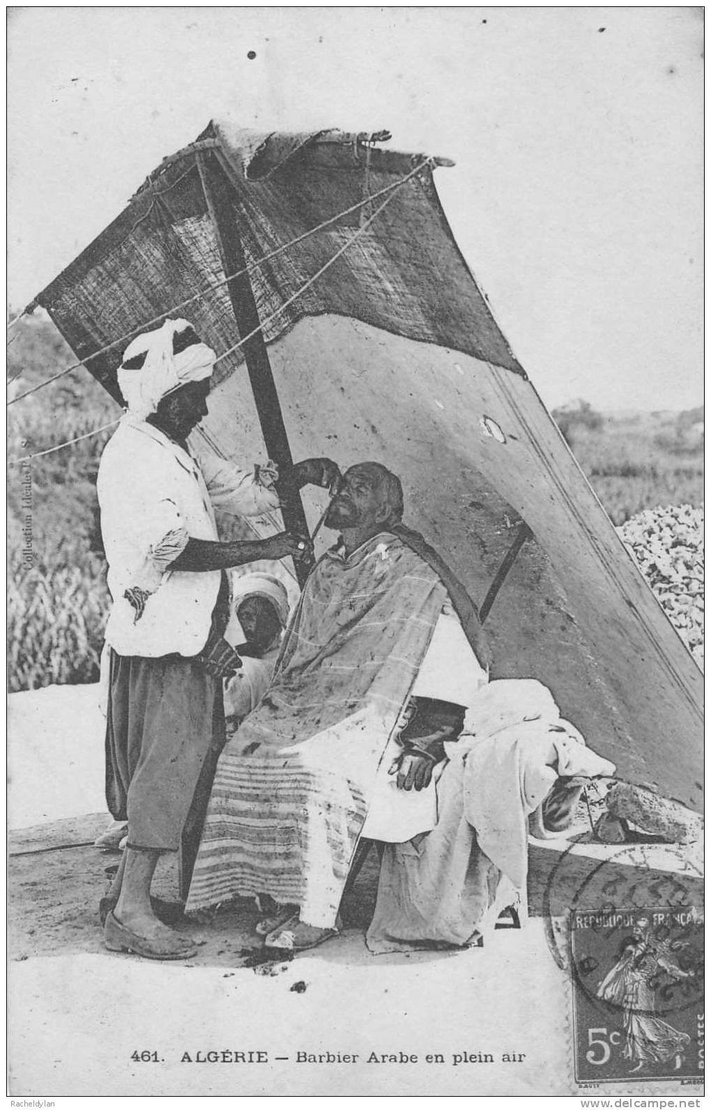 ALGERIE ( Barbier Arabe En Plein Air ) - Métiers