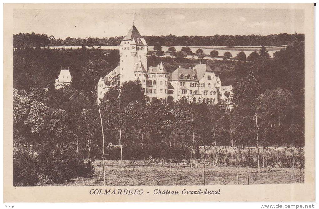 Grosbous   //   Colmarberg - Chàteau Grand-Ducal  -  1934 - Colmar – Berg