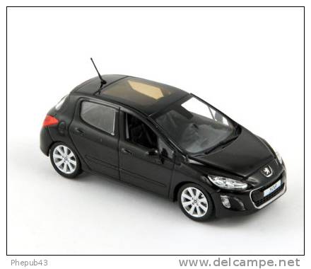 Peugeot 308 - 2011 - Perla Nera Black - Norev - Norev