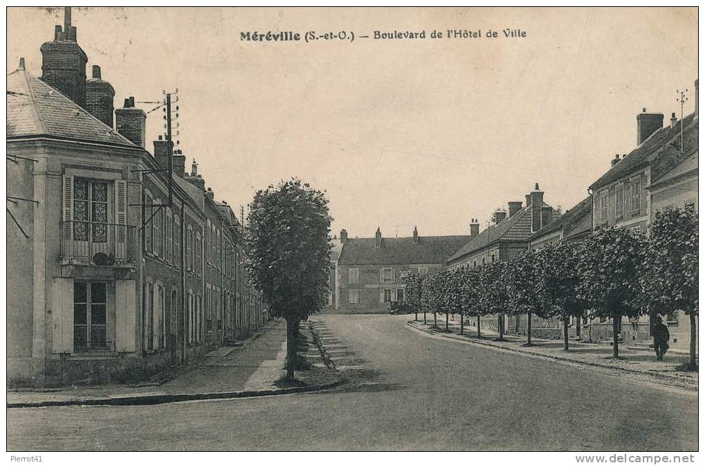 MÉRÉVILLE - Boulevard De L'Hôtel De Ville - Mereville