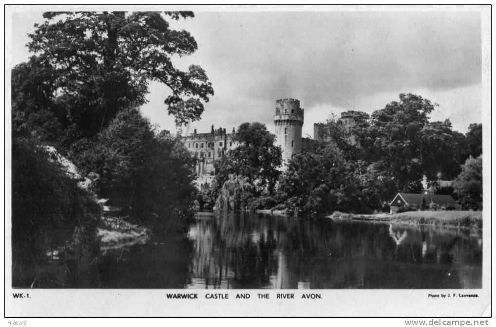 16243   Regno  Unito,  Warwick  Castle  And  The  River  Avon,  VGSB - Altri & Non Classificati