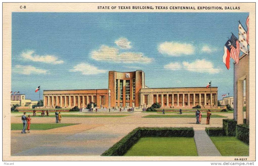 16245   Stati  Uniti,   State Of  Texas  Building,  Texas  Centennial Exposition,  Dallas,  NV - Dallas