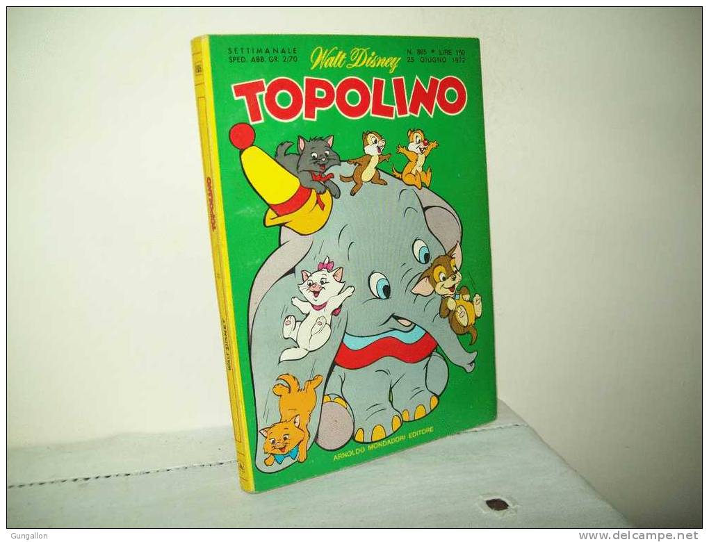 Topolino (Mondadori 1972) N. 865 - Disney
