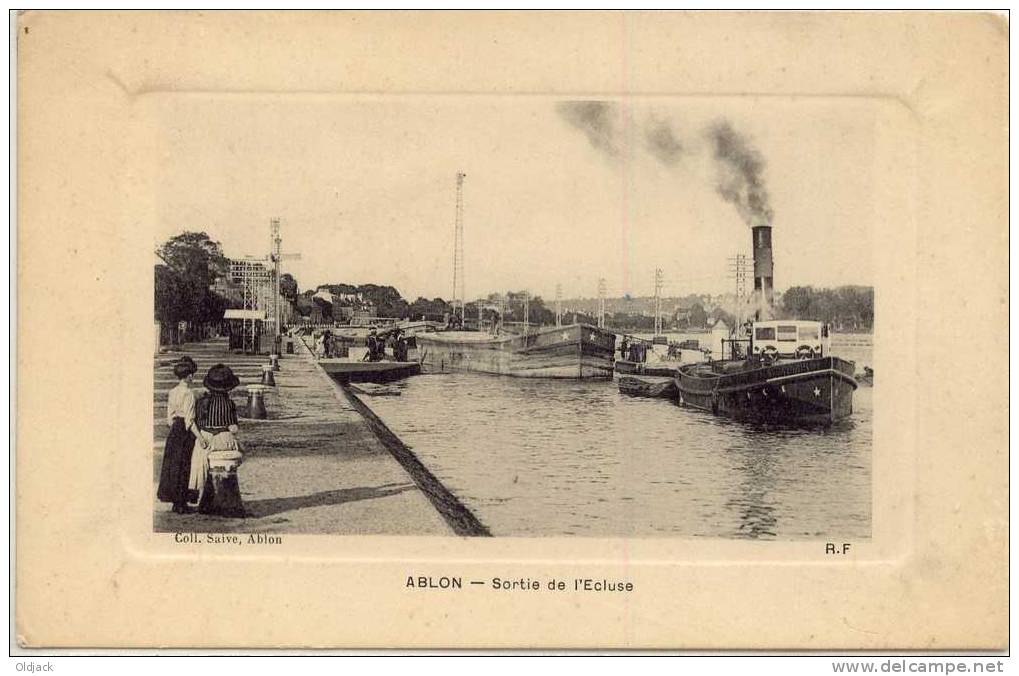 ABLON Sortie De L'ecluse - Ablon Sur Seine