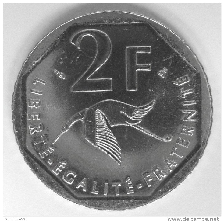 2 Francs  1997     Georges Guynemer - Commémoratives