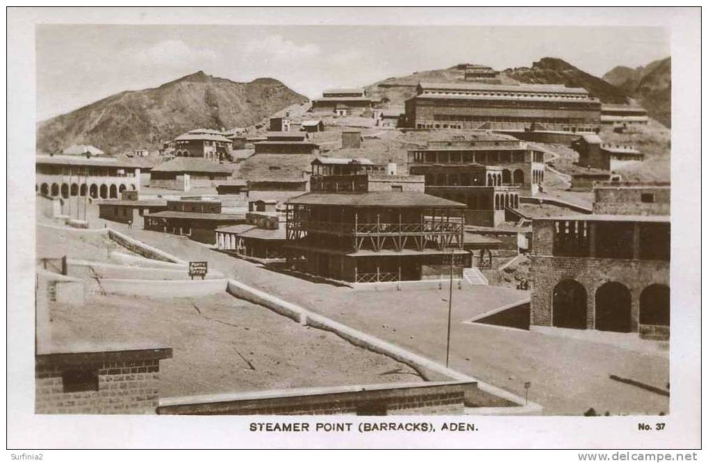 ADEN - STEAMER POINT (BARRACKS) RP - Yemen