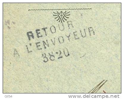 Y&amp;T N°130 X 3 + 111 / Lettre Recommandée De MORLAIX , Retour à L'envoyeur  3820 (St Pol De L&eacut - Cartas & Documentos