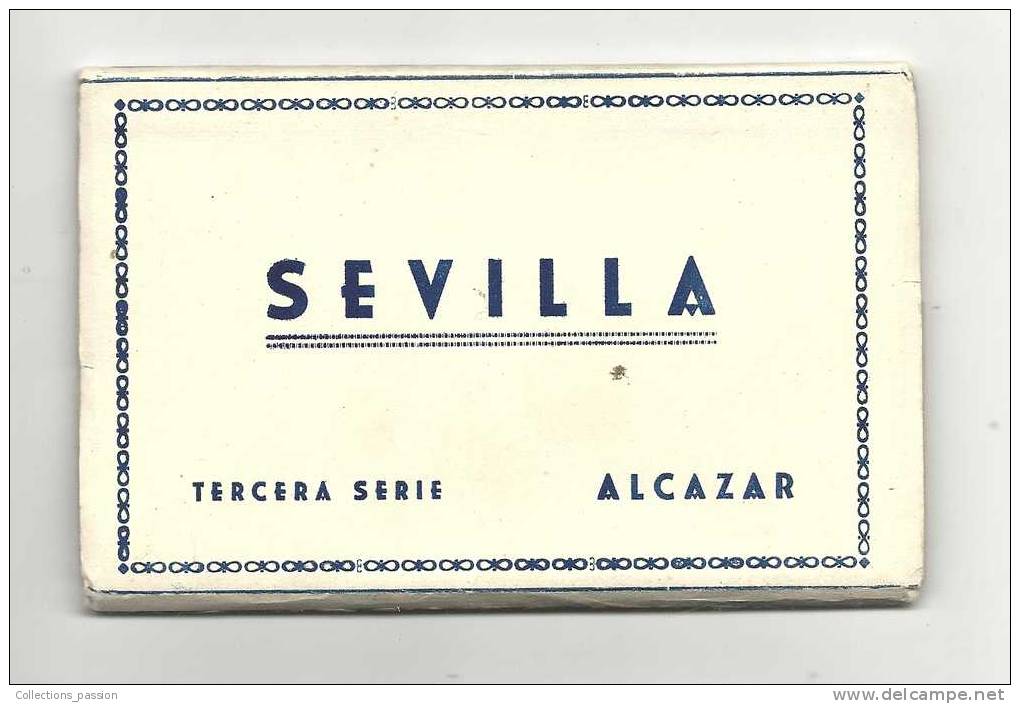 Cp, Espagne, Sévilla - Tercera Serie - Alcazar - Pochette De 10 Cp - Sevilla