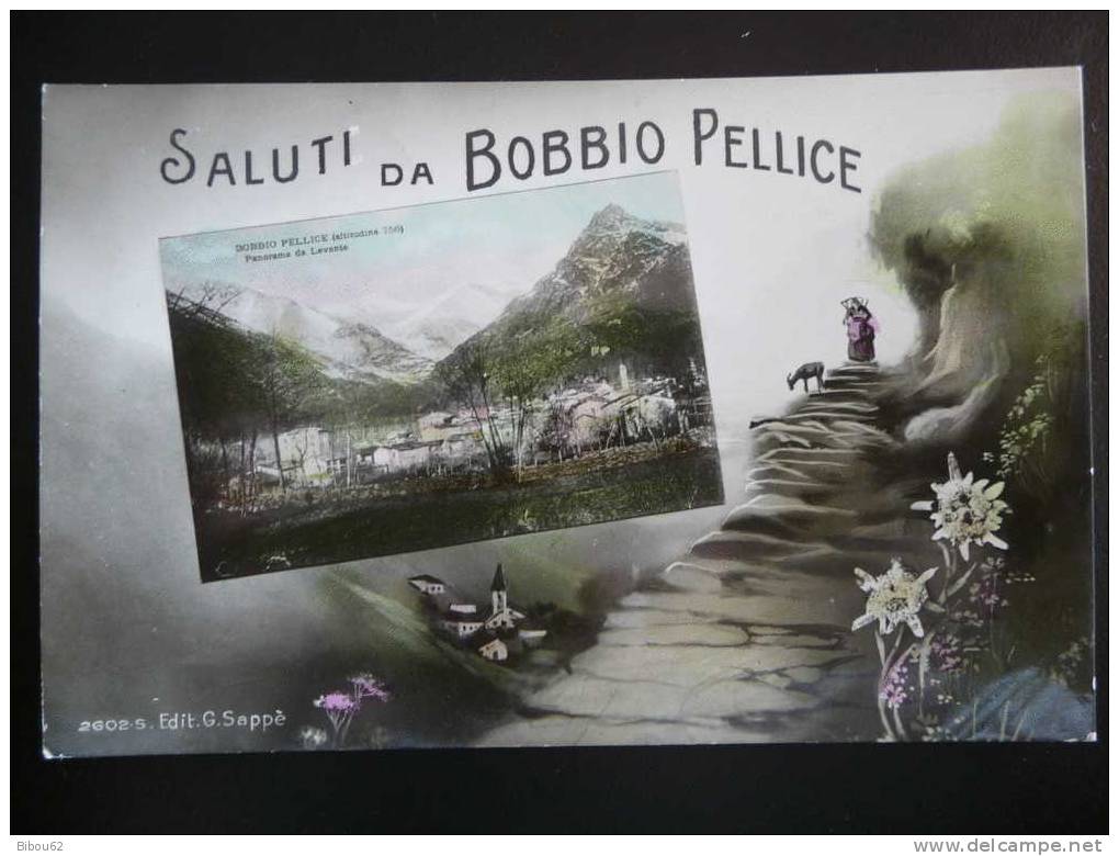 SALUTI  DA  BOBBIO  PELLICE - Autres & Non Classés