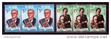 SWA 1967 Mint Never Hinged Stamps H.F. Verwoerd 329-331 - Namibia