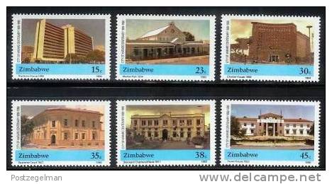 ZIMBABWE 1990 MNH Stamp(s) Harare 442-447 #5111 - Zimbabwe (1980-...)