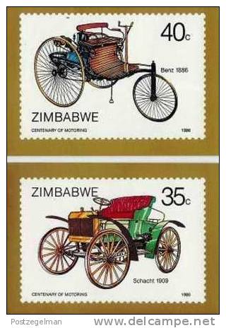 ZIMBABWE 1986 Postcards Motoring 350-355 F534A+B - Other & Unclassified