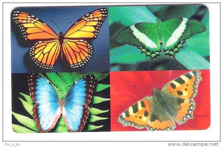 Germany - KD 09/01 - Schmetterling - Butterfly - Chipcard - KD-Series: Kunde-Danke-Karten