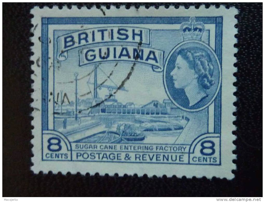 Guyana, 1954, Michel 205 Obl. - Guyana (1966-...)