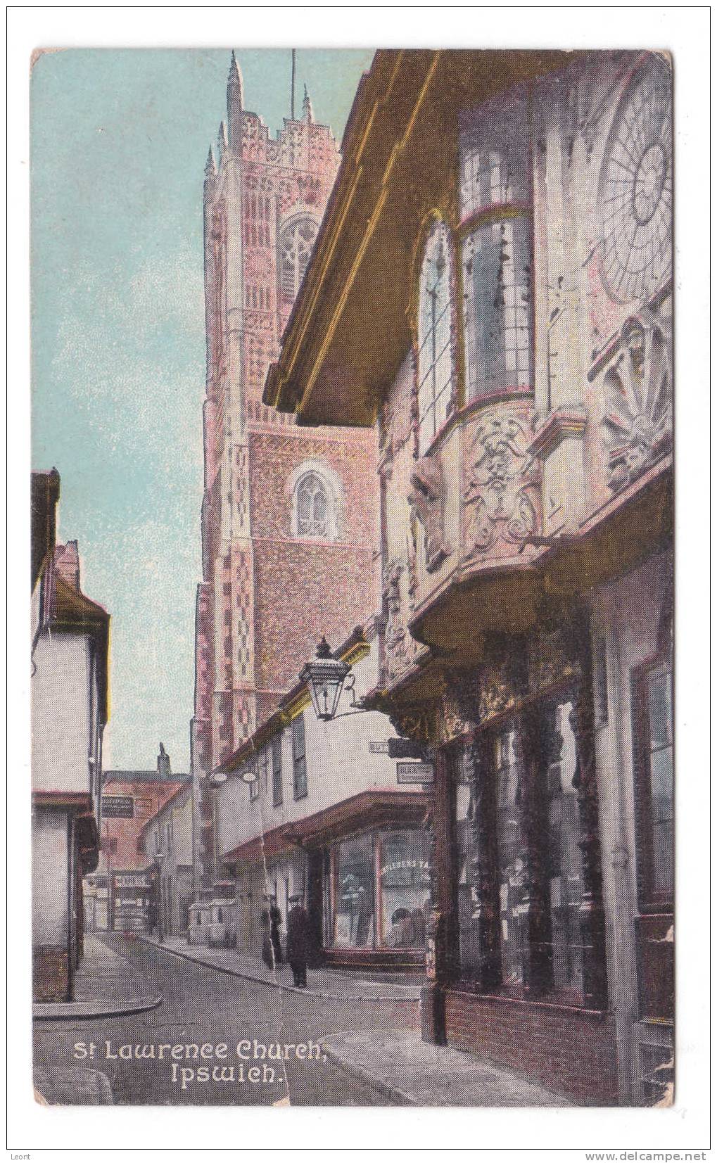 ENGLAND - Ipswich - Saint Lawrence Church - 1909 - Ipswich