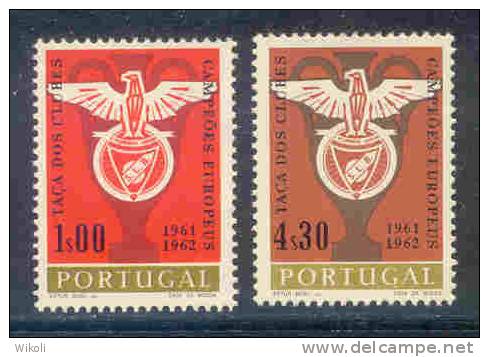 Portugal - 1963 S. L. Benfica (Complete Set) - Af. 904 To 905 - MLH - Neufs