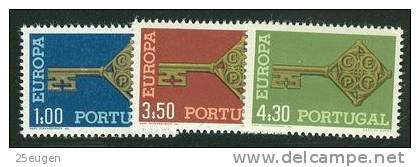 PORTUGAL  1968 EUROPA CEPT   MNH - 1968