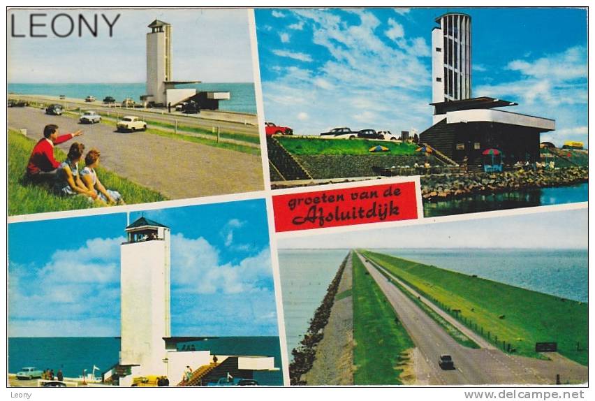 CPSM 9X14 De HOLLANDE - AFSLUITDIJK  La Digue - Den Oever (& Afsluitdijk)