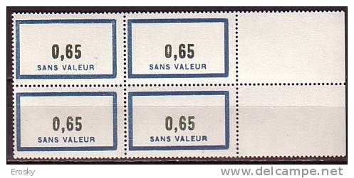 M4090 - FRANCE FICTIFS Yv N°150 ** BLOC - Phantom