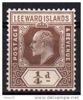 LEEWARD ISLANDS – 1906/11 YT 33 (*) - Leeward  Islands