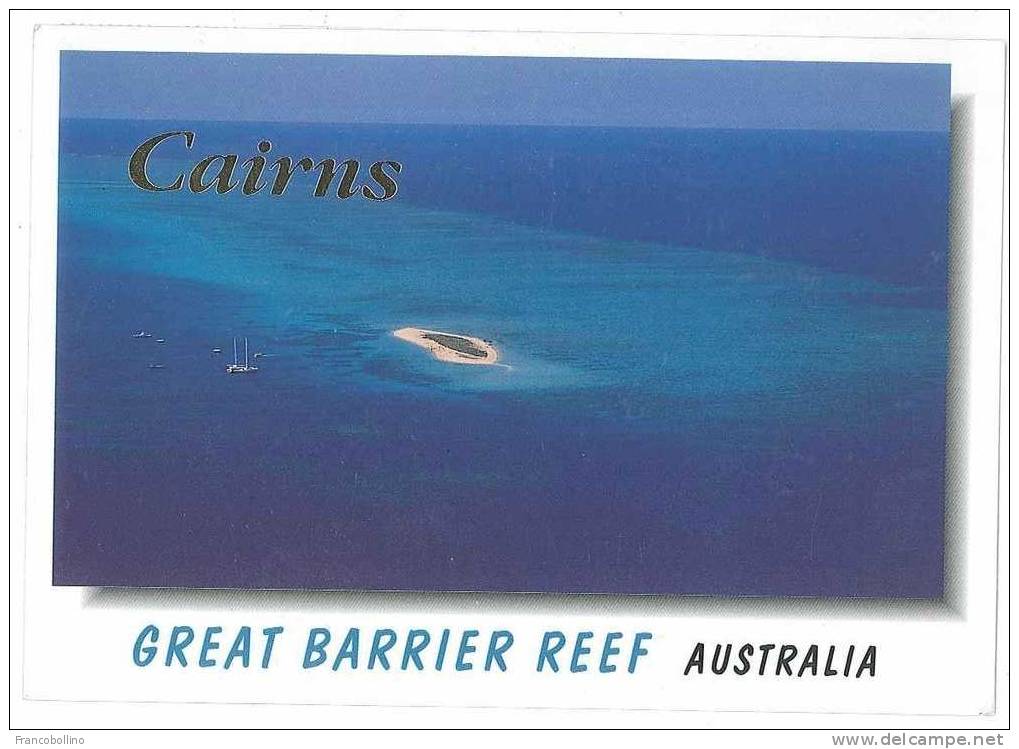 AUSTRALIA/QUEENSLAND/CAIRNS  - ONE OF THE MANY CORAL ISLANDS ON THE GREAT BARRIER REEF - Cairns