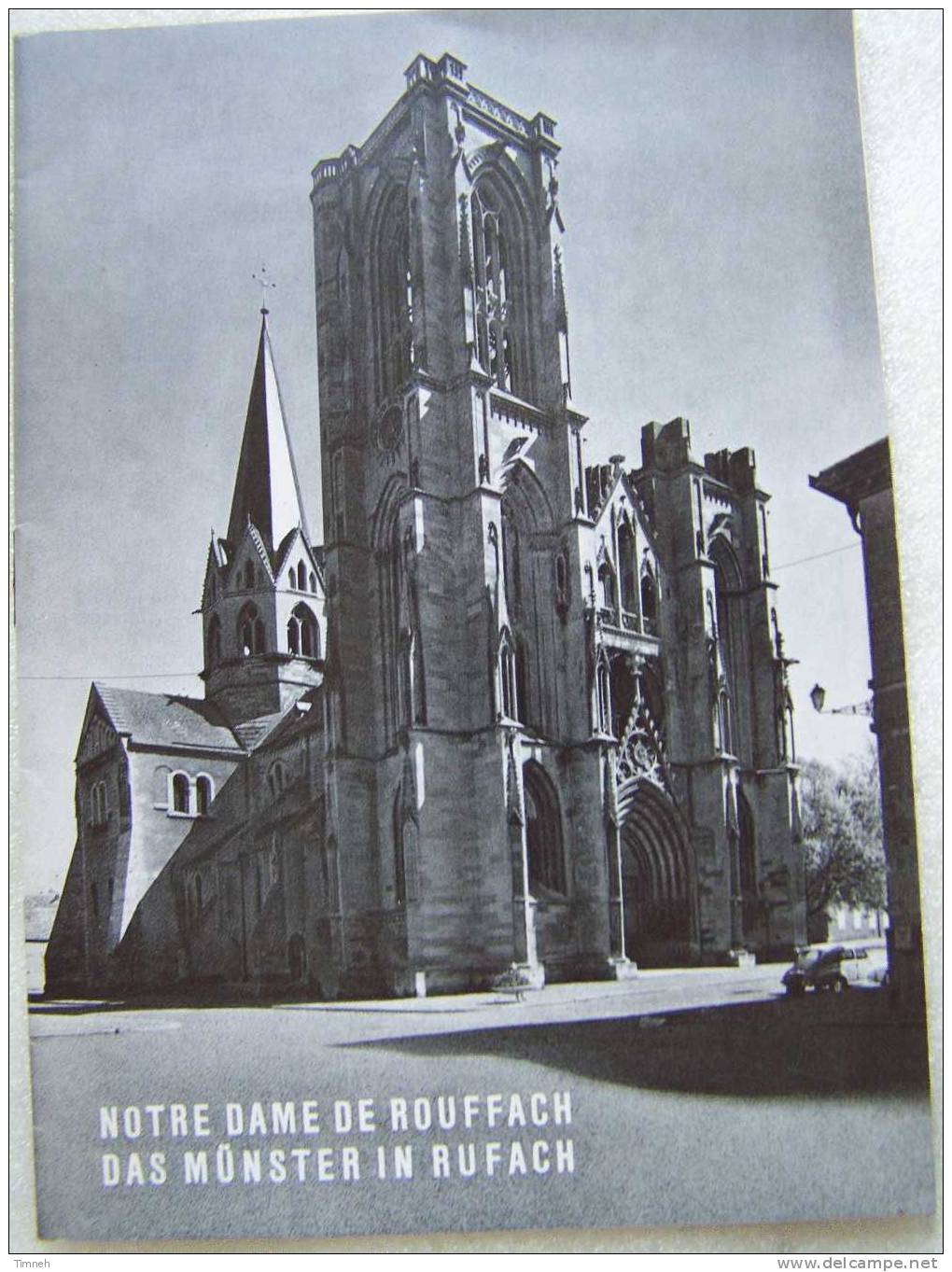 NOTRE DAME DE ROUFFACH - DAS MÜNSTER IN ROUFFACH-1975? Brochure- - Alsace