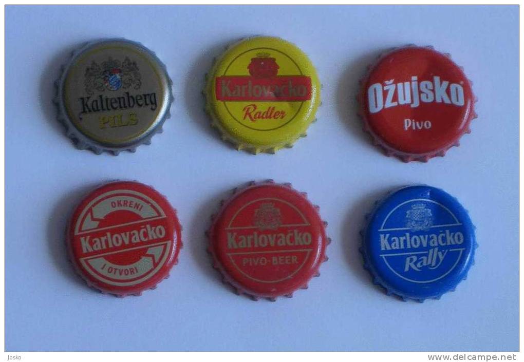 6.  BEER CAPS ( Croatia ) Biere Cerveza Pils Birra Bier Cerveja Capsuele De Biere Croatie Croazia Kroatien - Beer