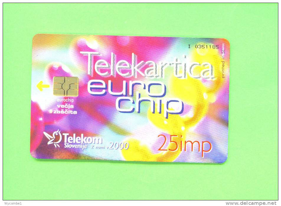 SLOVENIA  -  Chip Phonecard/25 Units - Slovénie