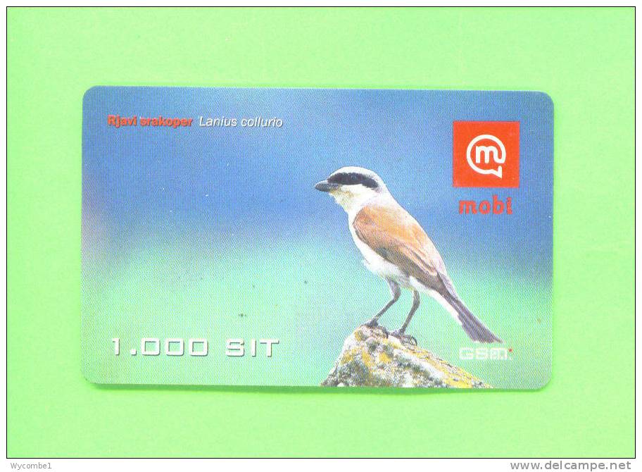 SLOVENIA  -  Remote Mobitel Phonecard/Bird - Slowenien