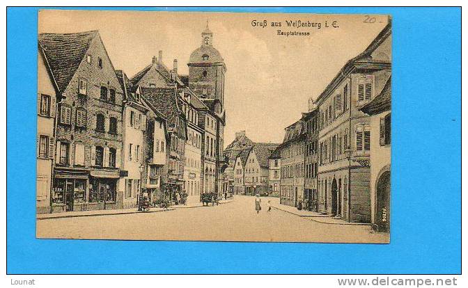 Gruss Aus Weissenburg I.E. - Hauptstrasse - Weissenburg