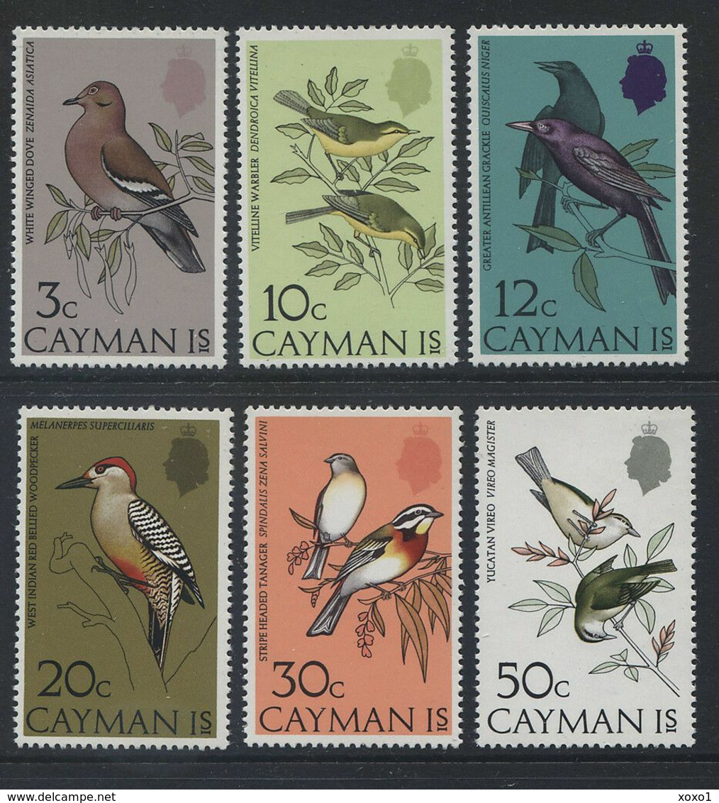 Cayman Islands 1974 MiNr. 321 - 26 Kaiman Birds - I  6v MNH**  35,00 € - Duiven En Duifachtigen