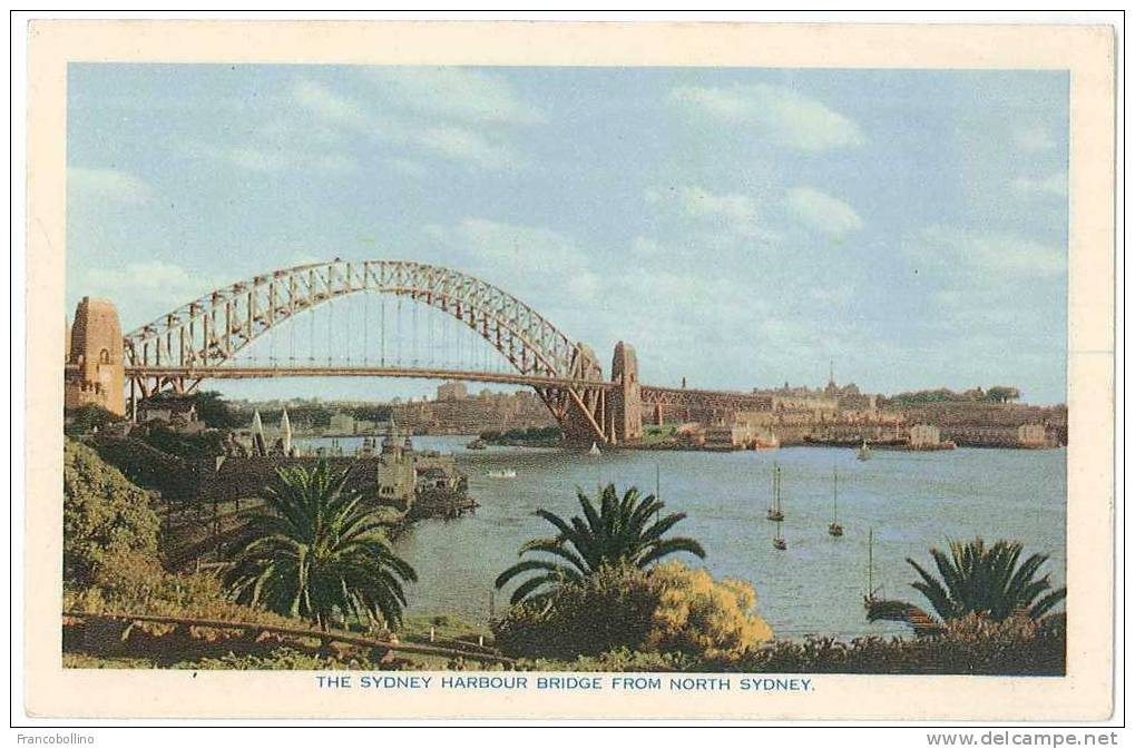 AUSTRALIA/NSW - THE SIDNEY HARBOUR BRIDGE FROM NORTH SYDNEY - Sydney