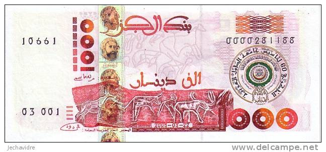 ALGERIE   1 000 Dinars   Daté Du 22-03-2005    Pick 143  COMMEMORATIF   ***** BILLET  NEUF ***** - Algerije