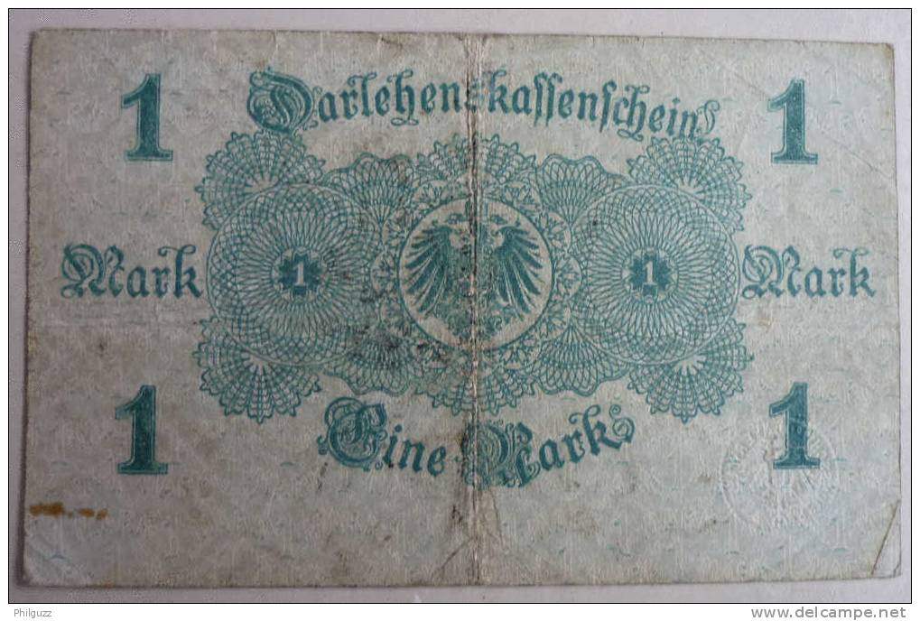 ALLEMAGNE BILLET 1 MARK 1914 - Croazia